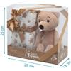 Copertina con Peluche Orso Kiokids 100x100