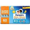 PAMPERS Fater Pampers Sole Luna Trio Midi 60 Pezzi