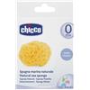 Chicco Spugna Neonato Bagnetto, Spugna Marina Naturale Pescata in Acque Profonde, Spugna Morbida e Delicata per Pelli Sensibili