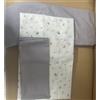 Cambrass Set Lenzuola per Culla LETTINO 3 pezzi 100% Cotone BRANCH AZZURRO 60X120