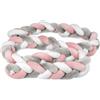 Kiokids Treccia Protettiva per Lettino e Culla Rosa 3m