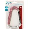 KIOKIDS GANCIO PER PASSEGGINO ROSA