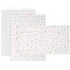 COMPLETO CESTONE 3 PZ 80x120x1 CM PLUMETI ROSA