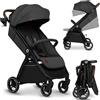 LIONELO INGRID Passeggino leggero per bambini da 6mesi a 4 anni Grigio