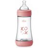 Chicco Biberon Neonato Perfect 5 Biberon Rosa Flusso Medio 240 ml 2Mesi+
