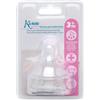 Tettarelle di ricambio in silicone 2u