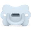 Succhietto in silicone Suavinex Color Essence Butterfly 0-6 mesi Blu