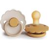 FRIGG Ciucciuccio - Margherita - 100% gomma naturale - Taglia 1 - Set da 2