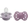BIBS Infinity 2 Pack - Fossil Grey/Mauve