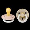 Bibs Colour 2 Pack Latex S1 - Blush GLOW/Vanilla GLOW 0-6m