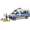 BRUDER Mb Sprinter Polizia Con Luci E Suono
