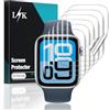 LK LϟK 6 Pezzi TPU Pellicola Protettiva per Apple Watch SE Series 6/5/4 44mm | Senza Bolle Trasparente HD Schermo Protettivo con Facile Kit D'Installazione
