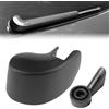 NIYATA Tappo di copertura per tergicristallo posteriore e tergicristallo, tappo di copertura per tergicristallo posteriore, copri-braccio, per Seat A6 Allroad13-18 A1 8X A3 8V A4 B8 A4 B9 4G C6 C7 Q3 Q5 8R