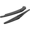 Majatou Set di lame per parabrezza posteriore auto 287815304R Sostituzione nera | per Sandero 2005-2015
