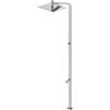 Flexinox Doccia Piscina in Acciaio Inox AISI 304L Lucido Flexinox Orana con Lavapiedi
