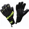 WALTER Guanti da Portiere Professionali Modello G-Tex (9, Black-Yellow Fluo)
