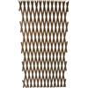 Verdemax Traliccio estensibile in pvc marrone m 1x1