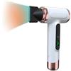 Denash Asciugacapelli Professionale Agli Ioni Negativi,15000mAh USB Ricaricabile Motore Brushless Asciugacapelli,Asciugacapelli da Viaggio Portatile con Vento Caldo e Freddo per Dormitorio, Casa