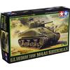 TAMIYA 32523 - Serbatoio militare in miniatura, serie n. 23, con truppe americane M4 A1