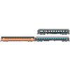 ARNOLD HN4467 FS, Confezione da 3 unità Alpen-Express Roma - Monaco, WR Plus Eurofima 2°cl, C1 Plus UIC-X 64 2°cl, Grigio, epIV Carrozze passeggeri