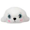 Depesche 13772 Princess Mimi - Peluche Robby la foca, con Morbida Pelliccia Bianca e Occhi Azzurri Scintillanti, Alto Circa 30 cm