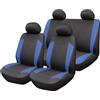 START Alpha Set Completo Coprisedili Auto Universale Blu-nero