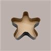 LUCGEL Stampo Forme Cottura in Carta Forno a Forma di Stella 5 Punte da 500 gr Usa e Getta Dm235H60mm 10 pezzi