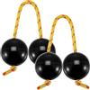Zhenghebuy Shaker Instrument Africano,2 Paia Sfera Musicale Africana,Agitatori a Sfera Kashaka,Strumenti Musicali African Shakers,Aslatuas Rhythmic Ball