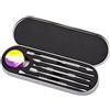 Nanaborn Strumenti Intagliare Cera in Acciaio Inox con Scatola portaoggetti per Argilla Scolpire/Modellare
