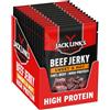 Jack Link's Beef Jerky Sweet & Hot Carne Secca di Manzo Ricca di Proteine, Confezione da 12 Pezzi (12 x 40 g)