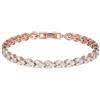 Bronzallure Bracciale TENNIS DESIGN TRECCIA Donna Bronzallure