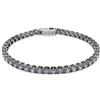Swarovski BRACCIALE MATRIX TENNIS PLACCATO RUTENIO MIS.S UOMO SWAROVSKI