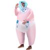 Arokibui Costume gonfiabile rosa per bambini, gigante, per cosplay, feste, Halloween e festival, taglie forti