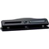 LiebeWH Perforatrice a 3 Fori per Carta A4, Diametro 7 mm, Spaziatura Regolabile, con Contenitore Scarti e Base Antiscivolo