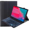 leleyo Custodia tastiera per Lenovo Tab M10 Plus 10.3 FHD,nero