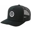 RIP CURL Cappello Trucker Icons Cappellino da Baseball, Nero e Bianco, Taglia Unica Uomo