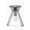 BELLELLI DESIGN Base Trasparente FumÃ¨ In Policarbonato Design Ometto