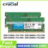 Crucial Lotto memorie laptop Crucial 4GB/8GB/16GB DDR4 2133/2400/2666 3200MHz SODIMM New