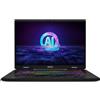 MSI Notebook Gaming Pulse Ultra 7 16GB/1TB RTX 4070 da 8GB Nero - 9S7-17T311-025