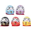 Amosfun Set 5 Ceramica Giapponese Ornamento Dharma Tradizionale Decorazioni Giapponesi Da Tavolo Per Casa Ufficio E Scrivania Soprammobile Per Interni