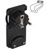 ECOVA SPINA VOLANTE SCHUKO 16A PIATTA NERA -ECO30184