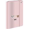 Interdruk - A4 File Box for Children - Rigid Folder with Elastic Strap - Collector's Box with Elastic Band - BB Friends Girls