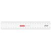 BRUNNEN Baier & Schneider - Righello flessibile, 20 cm, 1 pezzo, trasparente