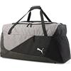 PUMA Finale di Squadra S, Borsa Sportiva Unisex-Adulto, Nero-Medio Grigio Erica, Taglia Unica