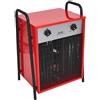 WDH Aktobis Termoventilatore E-heater Riscaldatore da costruzione WDH-IFH20 con ventilatore integrato e una potenza di riscaldamento massima di 20.000 Watt (20 kW) !