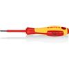 KNIPEX Giraviti per elettricisti per viti Torx impugnatura isolante, in materiale bicomponente, collaudato VDE 160 mm, 98 26 10