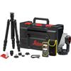 Leica DISTO X6-P2P - perfetto set di metro laser con adattatore Leica DST 360-X, treppiede TRI 120 e piastra segnale GZM 3 in una valigetta (uso esterno e interno)