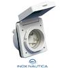 OSCULATI PRESA STAGNA QUADRATA PER SPINA 30A 220V CAVO BANCHINA BARCA NAUTICA GOMMONE