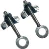 cyclingcolors Tendicatena per Bici da Corsa, M6 x 65mm, Confezione da 2, argento