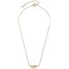 Olivia Burton Collana da Donna Collezione FEATHERS in Oro Giallo Con Un Charm A Forma Di Piuma - 24100213